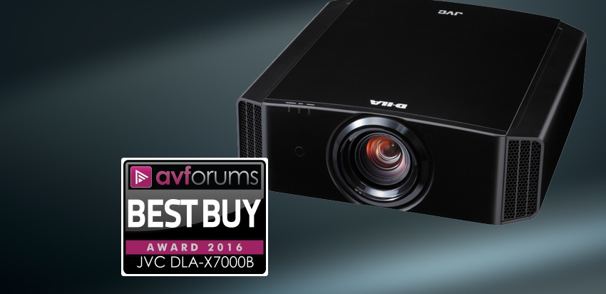 Award for JVC DLA-X7000BE D-ILA HDR PROJECTOR